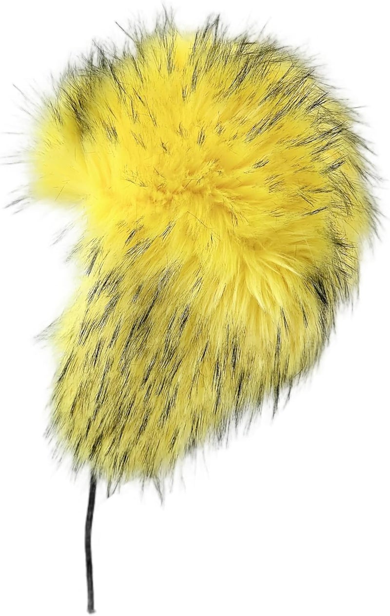 YFJNV Y2K Faux Fur Russian Hat, Soft, Warm Winter Trapper Hat with Earmuffs for Men and Women - Image 2